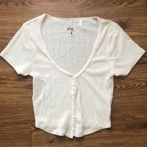 White Pacsun blouse